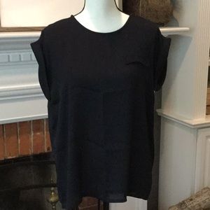 MNG Perfect Navy Top